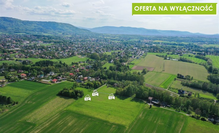 działka na sprzedaż - Kozy, Rzeczna