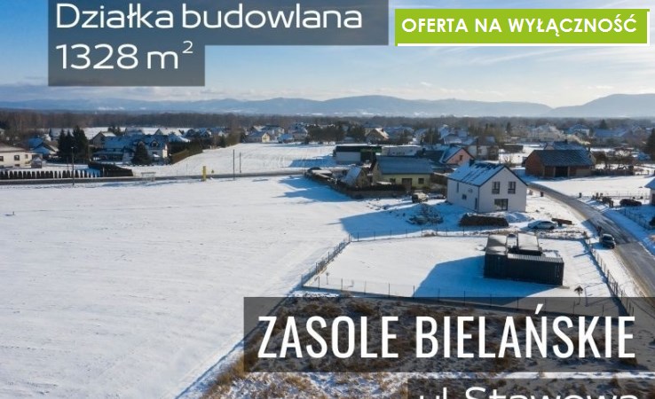 działka na sprzedaż - Wilamowice (gw), Zasole Bielańskie, Stawowa