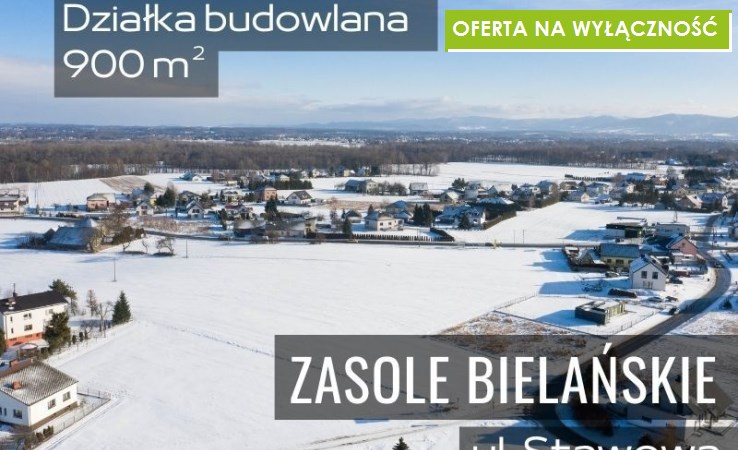 działka na sprzedaż - Wilamowice (gw), Zasole Bielańskie, Stawowa
