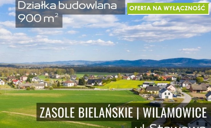 działka na sprzedaż - Wilamowice, Stawowa