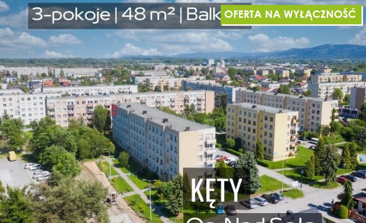 mieszkanie na sprzedaż - Kęty, Nad Sołą