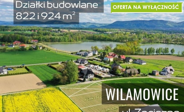 działka na sprzedaż - Wilamowice, Zaciszna