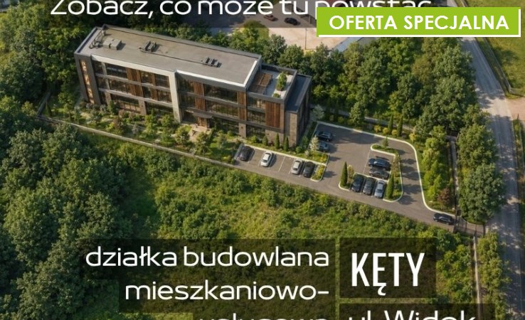 działka na sprzedaż - Kęty, Widok